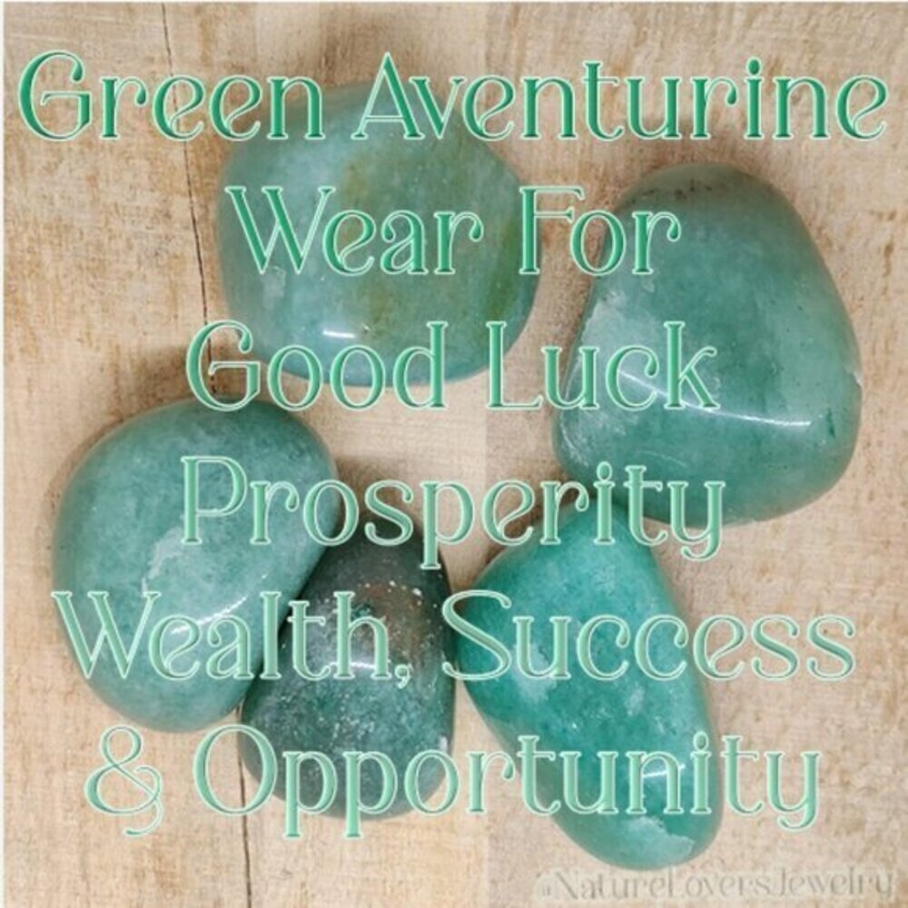 Lightweight Green Aventurine & Copper Blossoms Dangle Earrings! Prosperity +Luck - Picture 4 of 7